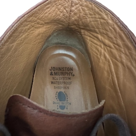 Men’s Johnston and Murphy Chukka Boots Waterproof Sheepskin 10M main image 8
